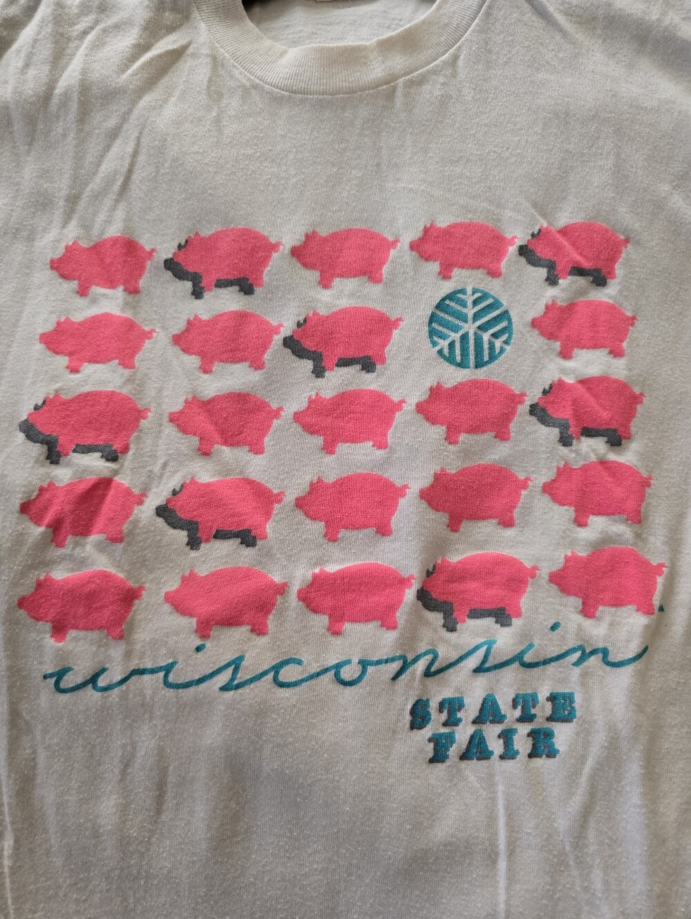 Vintage 80s Wisconsin State Fair T Shirt Medium - Picture 6 of 6